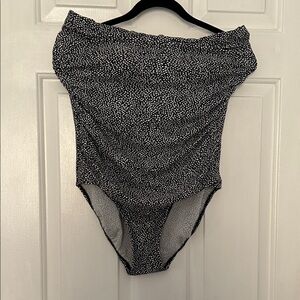 Black and White Women's Swimsuit